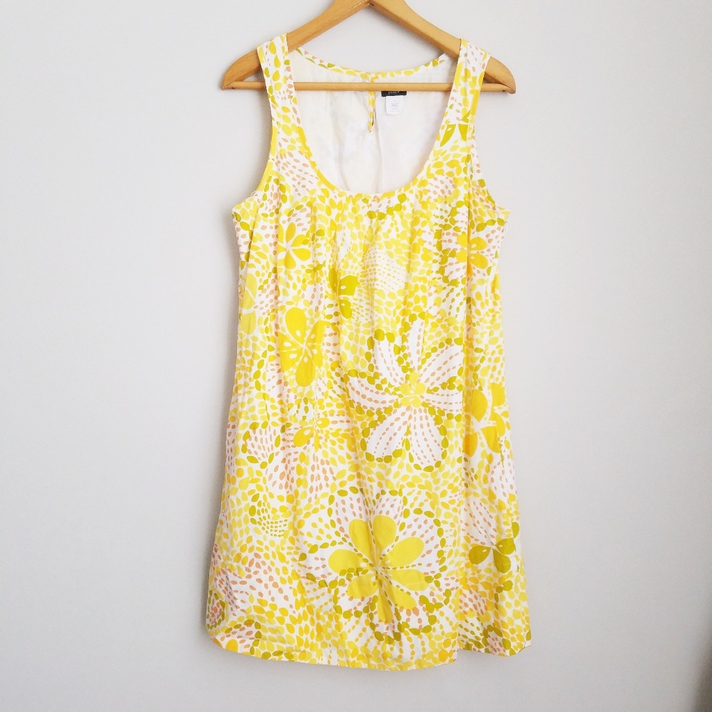 J. Crew | Fiji Floral Zoey Shift Dress Size 10
